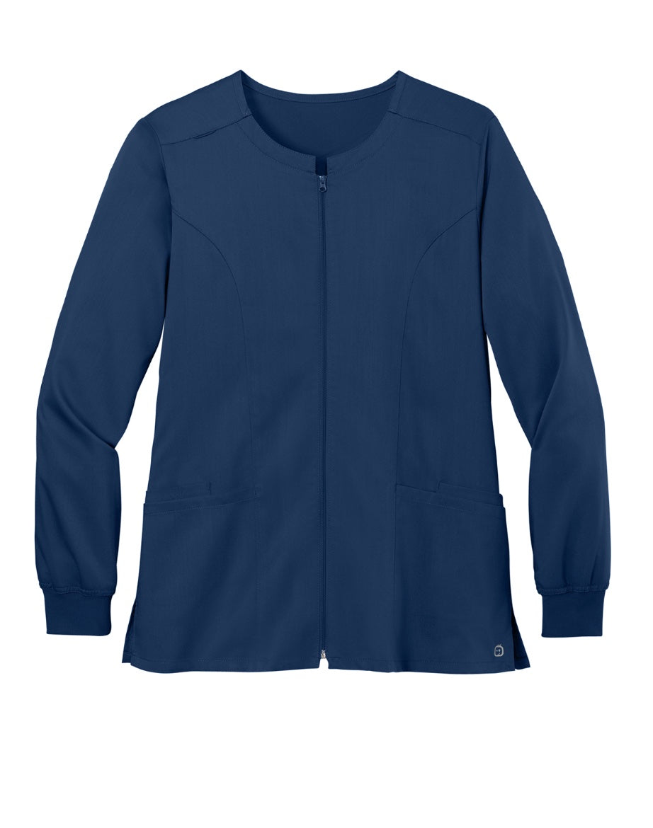 Wink® Women’s Premiere Flex™ Full-Zip Scrub Jacket